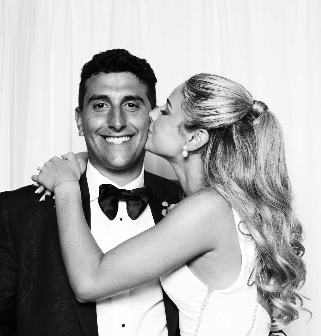 Black and White Photo Booth glam